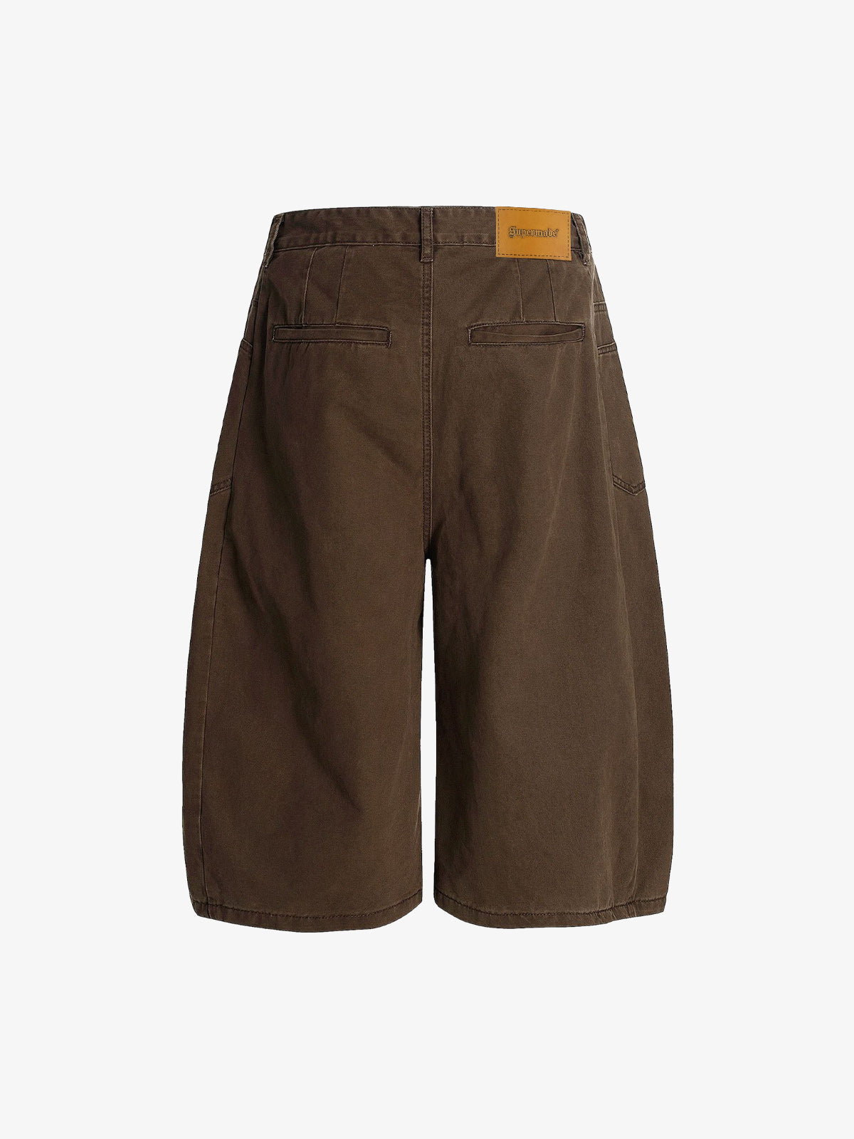 Deconstructed Casual Scimitar Denim Jorts