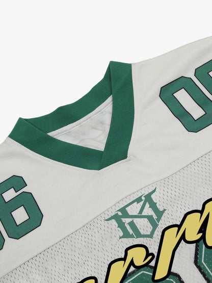 Sports Jersey V-Neck T-Shirt