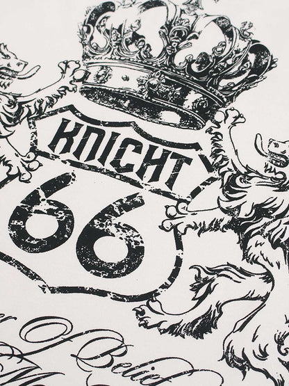 Patchwork Color Blocking Faux Two-piece Long-Sleeved T-Shirt