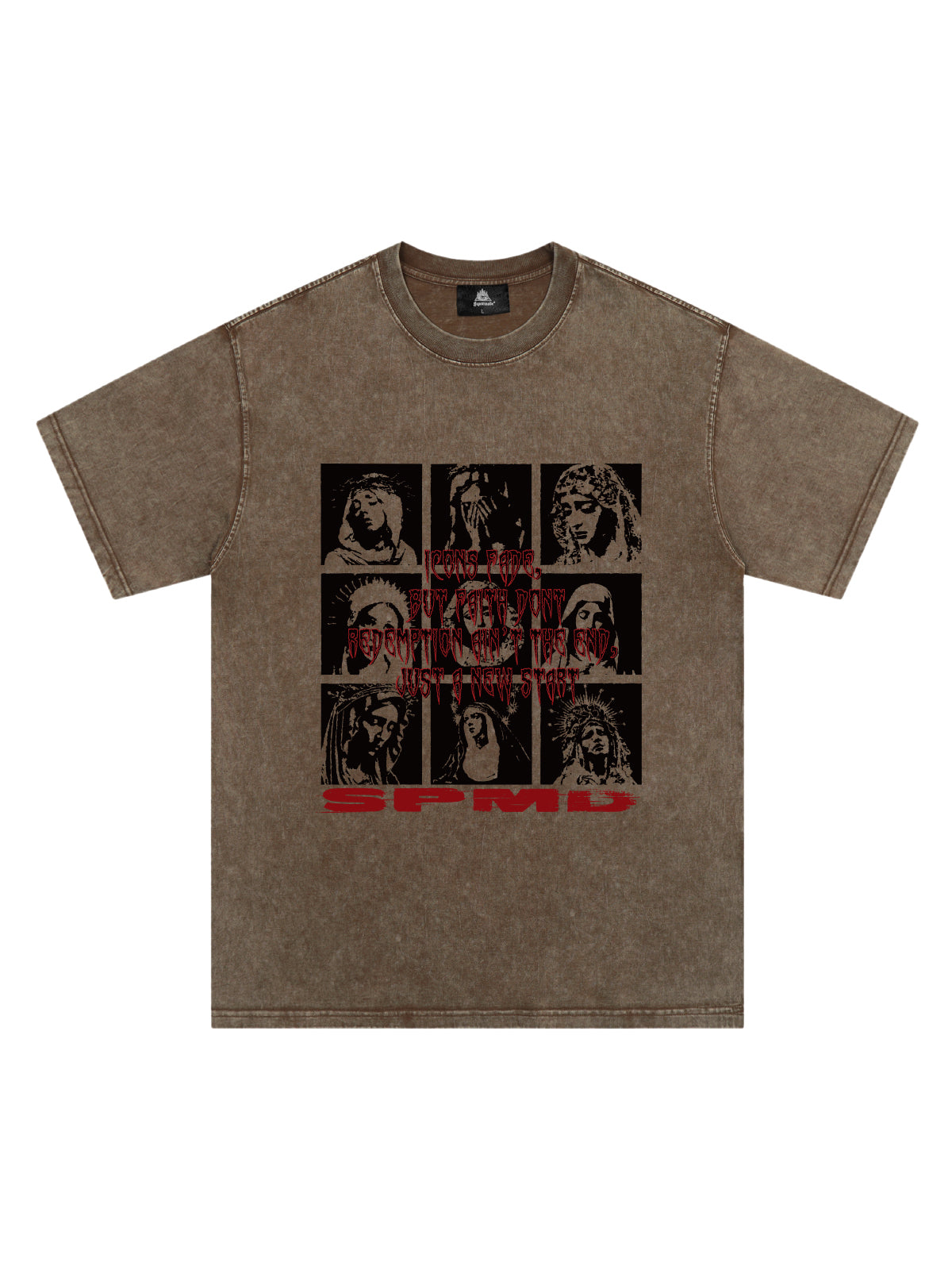 Original Saint Slogan Graphic T-Shirt