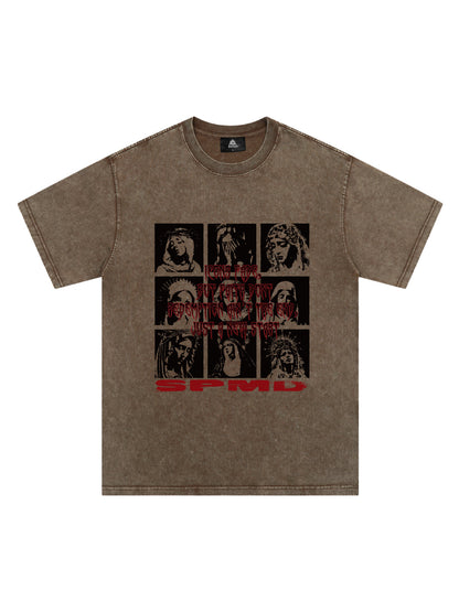 Original Saint Slogan Graphic T-Shirt