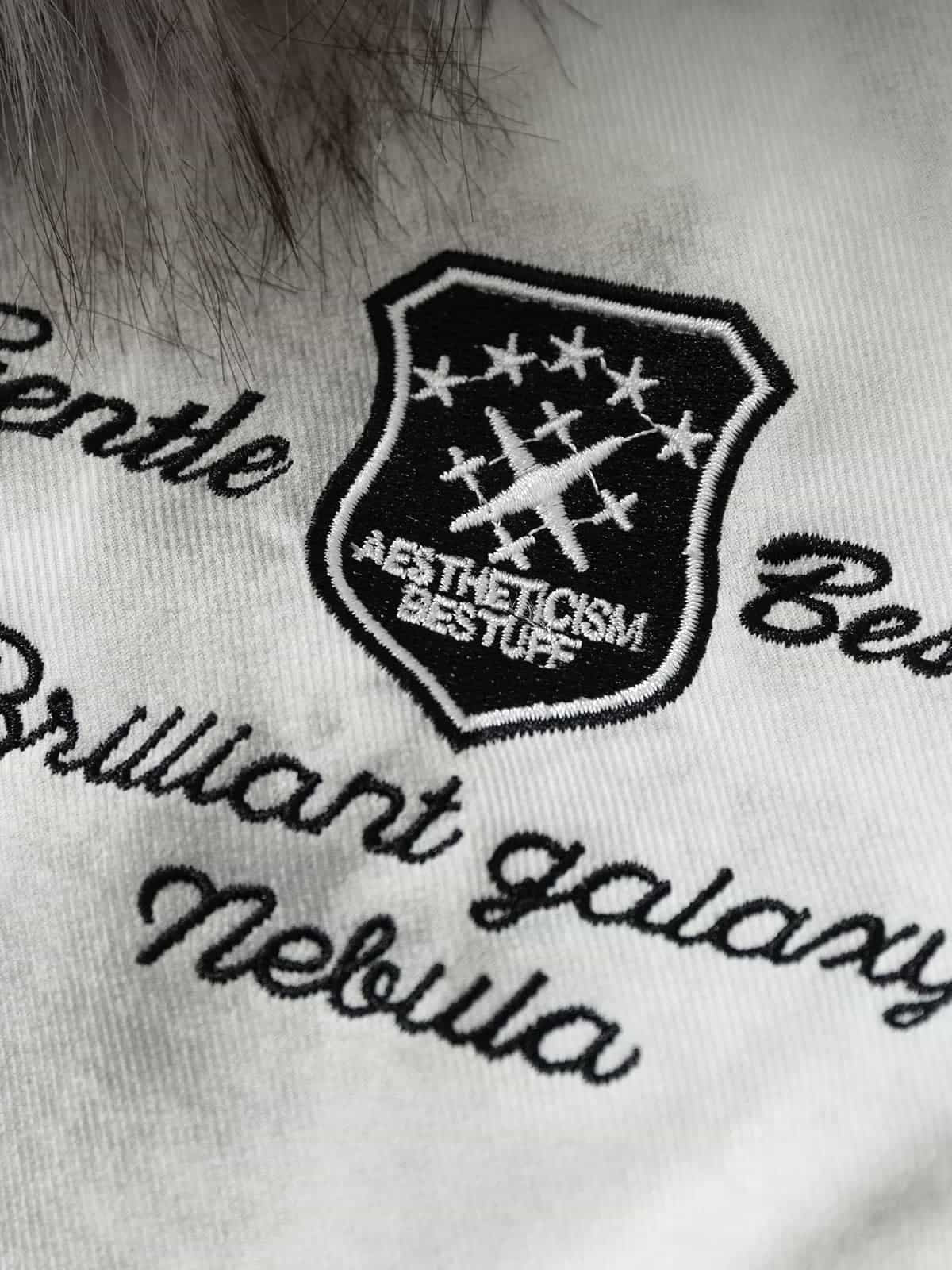 Winter-Ready Corduroy Jacket with Faux Fur Trim for Men