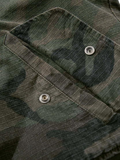 Camouflage Bomber Jacket with Detachable Hood - Perfect for Casual and Outdoor Adventures