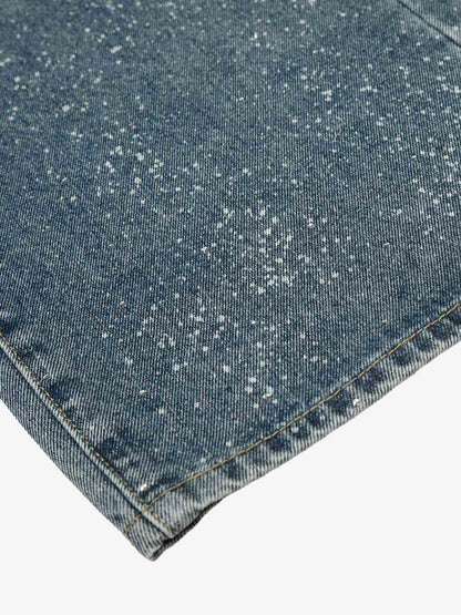 Sparkling Wide-Leg Jeans - Perfect for Casual and Festive Occasions