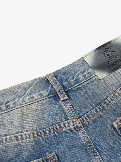 Plaid Jacket with Zipper Detail and Keychain Accessory