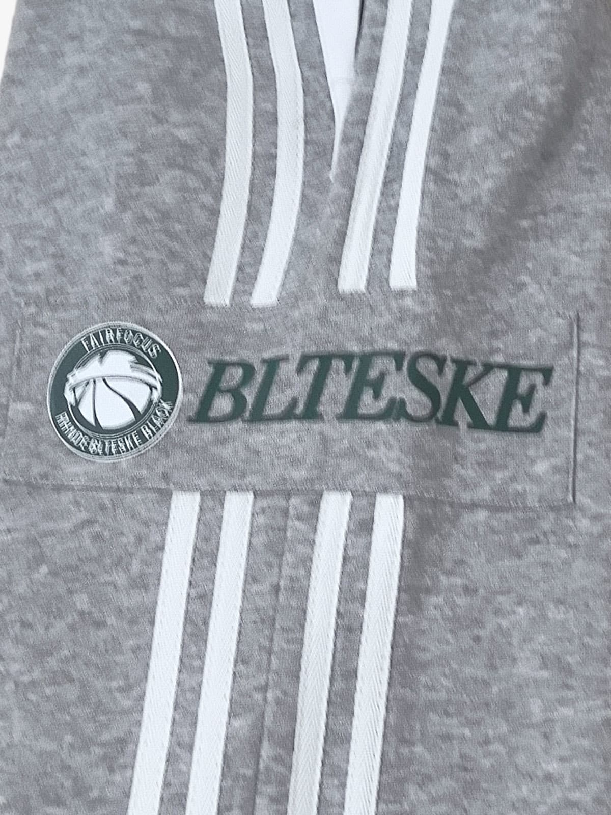 Retro Striped Double Waist Pants