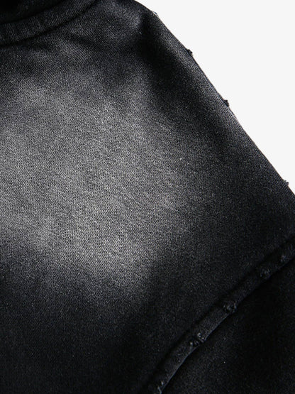 Street Spray Paint Print Hoodie