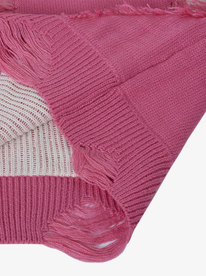 Skull Pattern Knit Sweater for Bold Fashion Statements