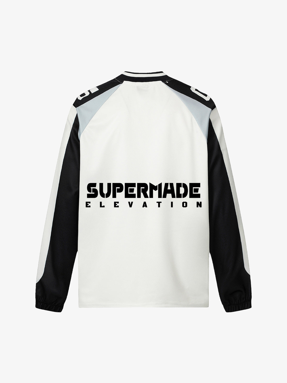 Sporty Long Sleeve Jersey with Bold Number Design for Active Enthusiasts