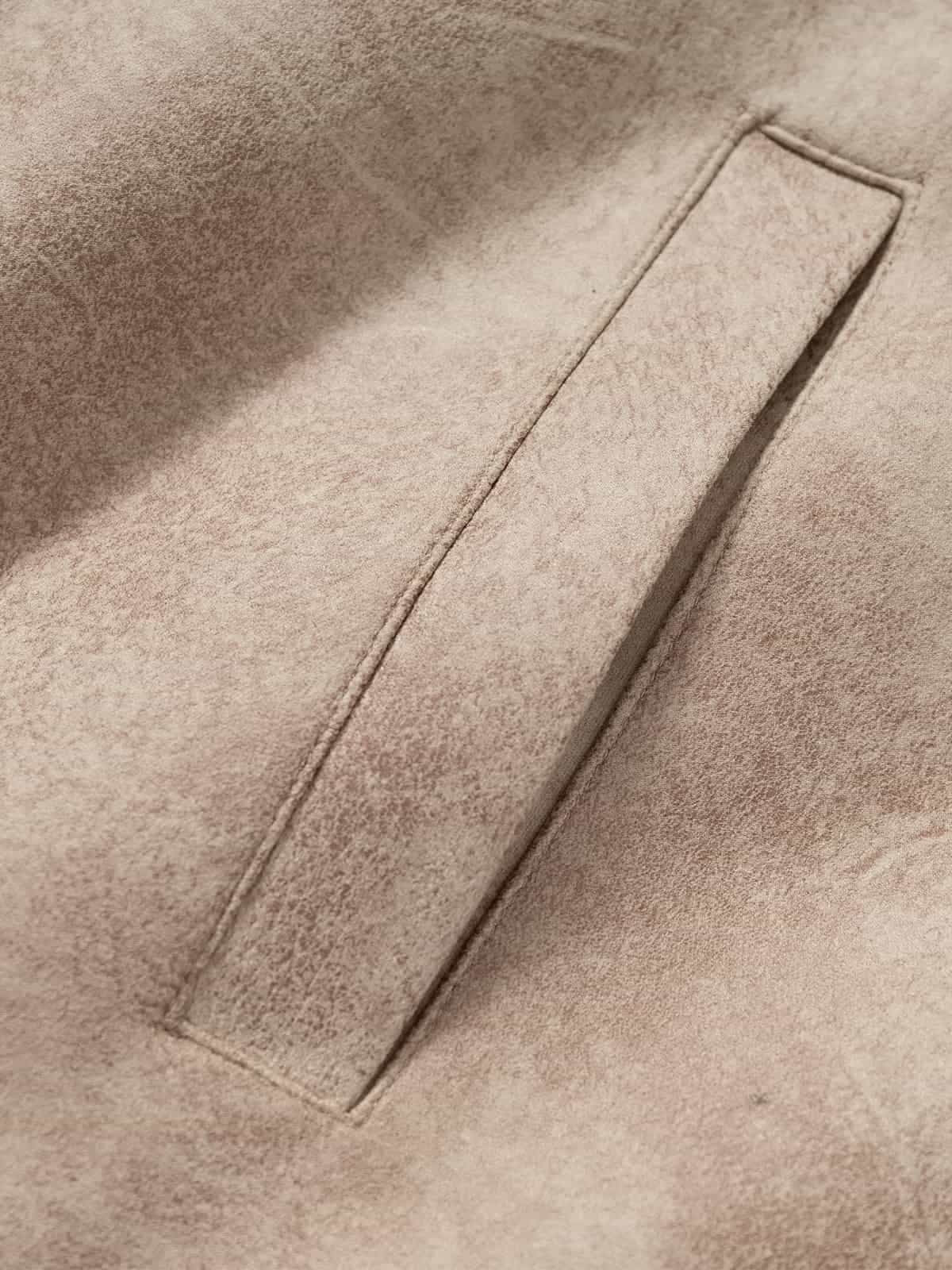 Winter-Ready Corduroy Jacket with Faux Fur Trim for Men