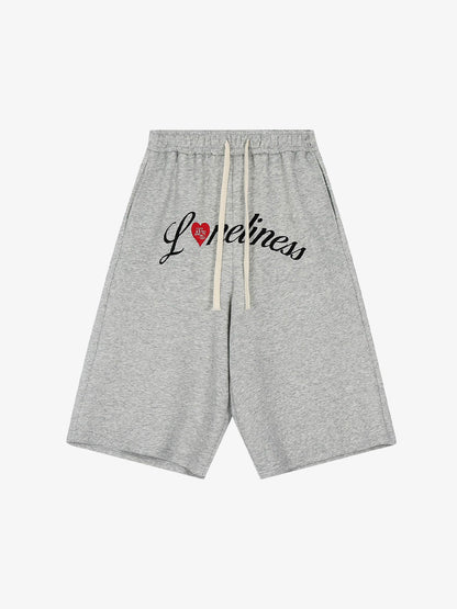 Camouflage Embroidered Casual Shorts