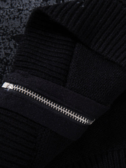 Cozy Pink Patterned Sweater for Women - Perfect for Casual and Festive Occasions