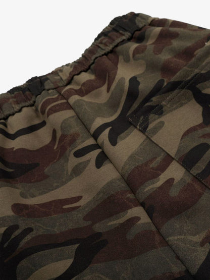 Camouflage Embroidered Casual Shorts