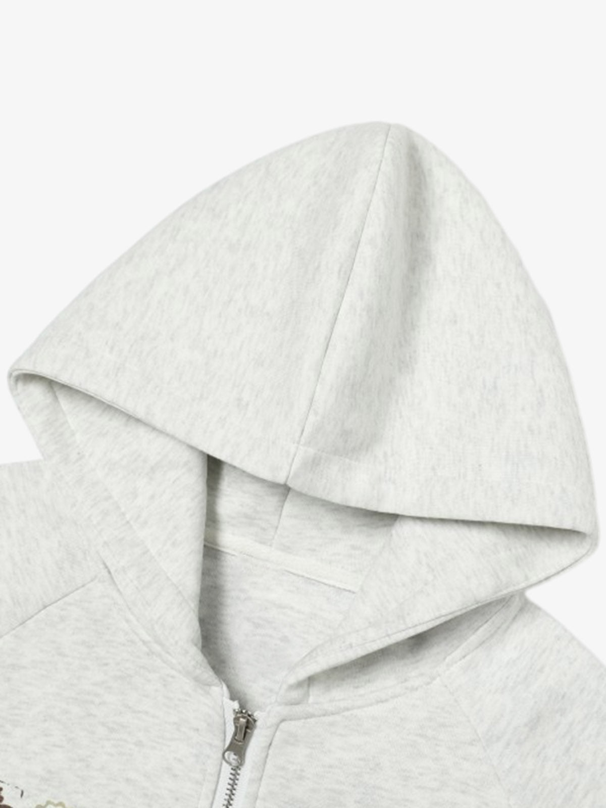 Stylish Graphic Hoodie with Unique Artwork and Fleur-de-Lis Design