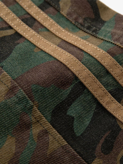 Plaid Jacket with Zipper Detail and Keychain Accessory