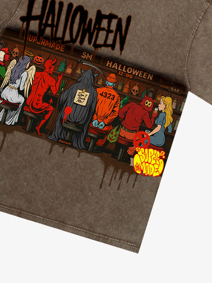 Thesupermade Halloween Pub Party T-shirt
