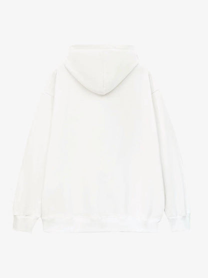 Nocturnal Space Adventure Cotton Hoodie