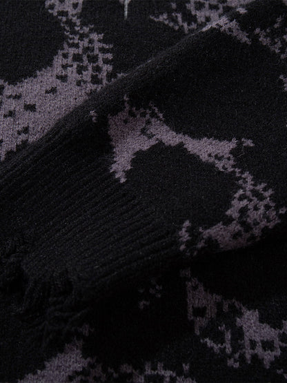 Stylish Contrast Panel Zip-Up Sweater for Casual and Sporty Looks