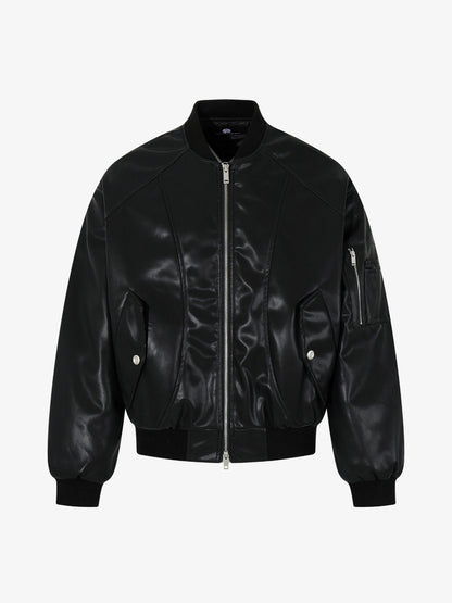 Stylish Black Bomber Jacket for Modern Fashionistas