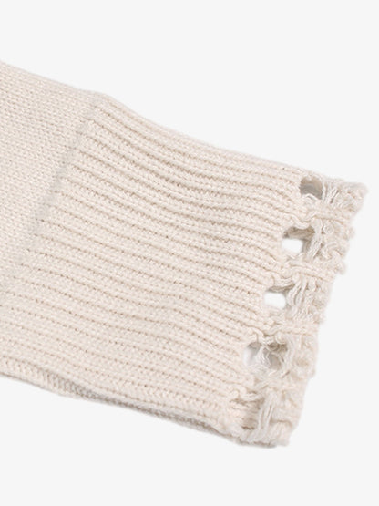 2024 Spring/Summer Star-Embellished Zip-Up Sweater and Cap Set