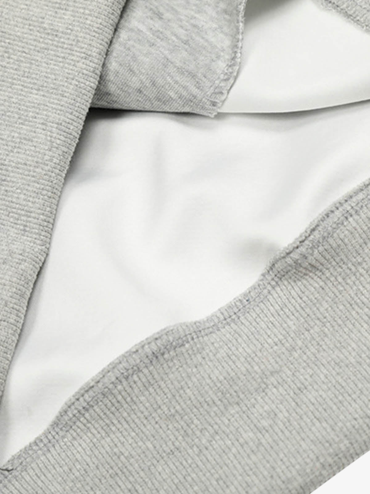 Street Punk Letter Print Fur Collar Hooded Sweatshirt