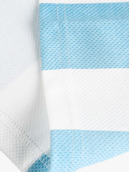 Retro Street Contrast Vertical Striped Long-Sleeved T-shirt