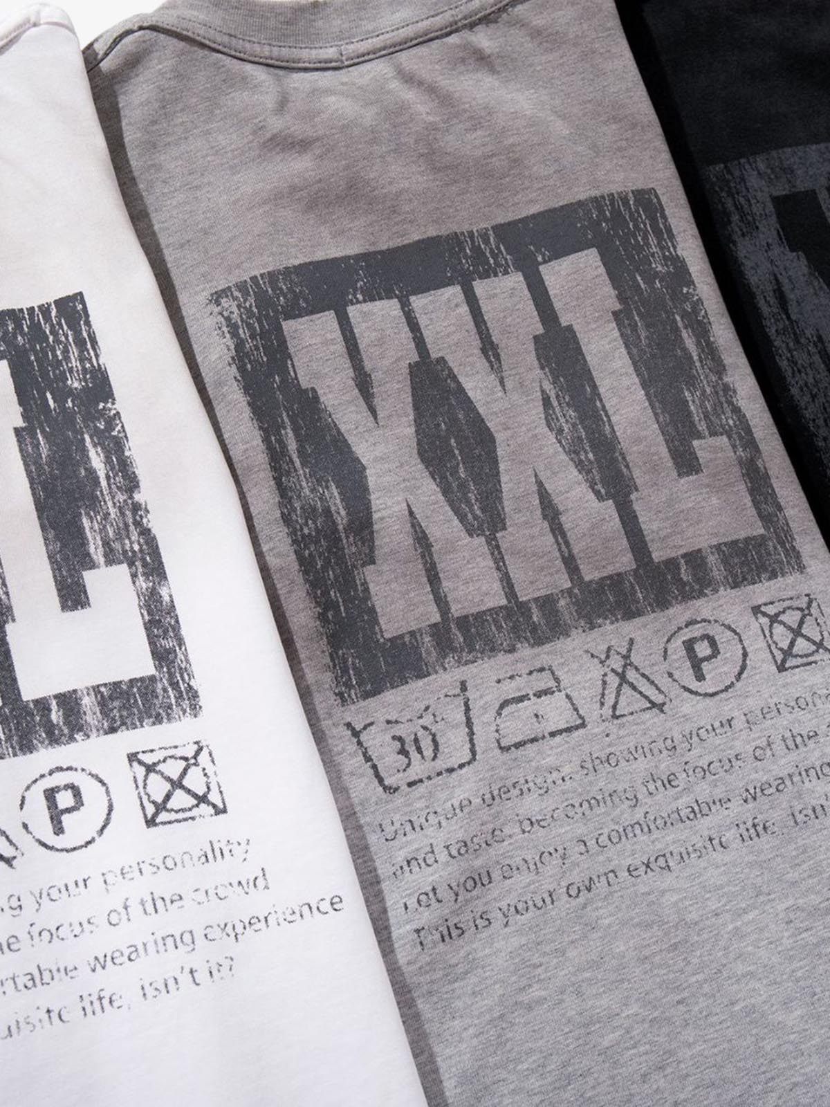 Street Dirty Dyed Washed Long-Sleeved T-Shirt