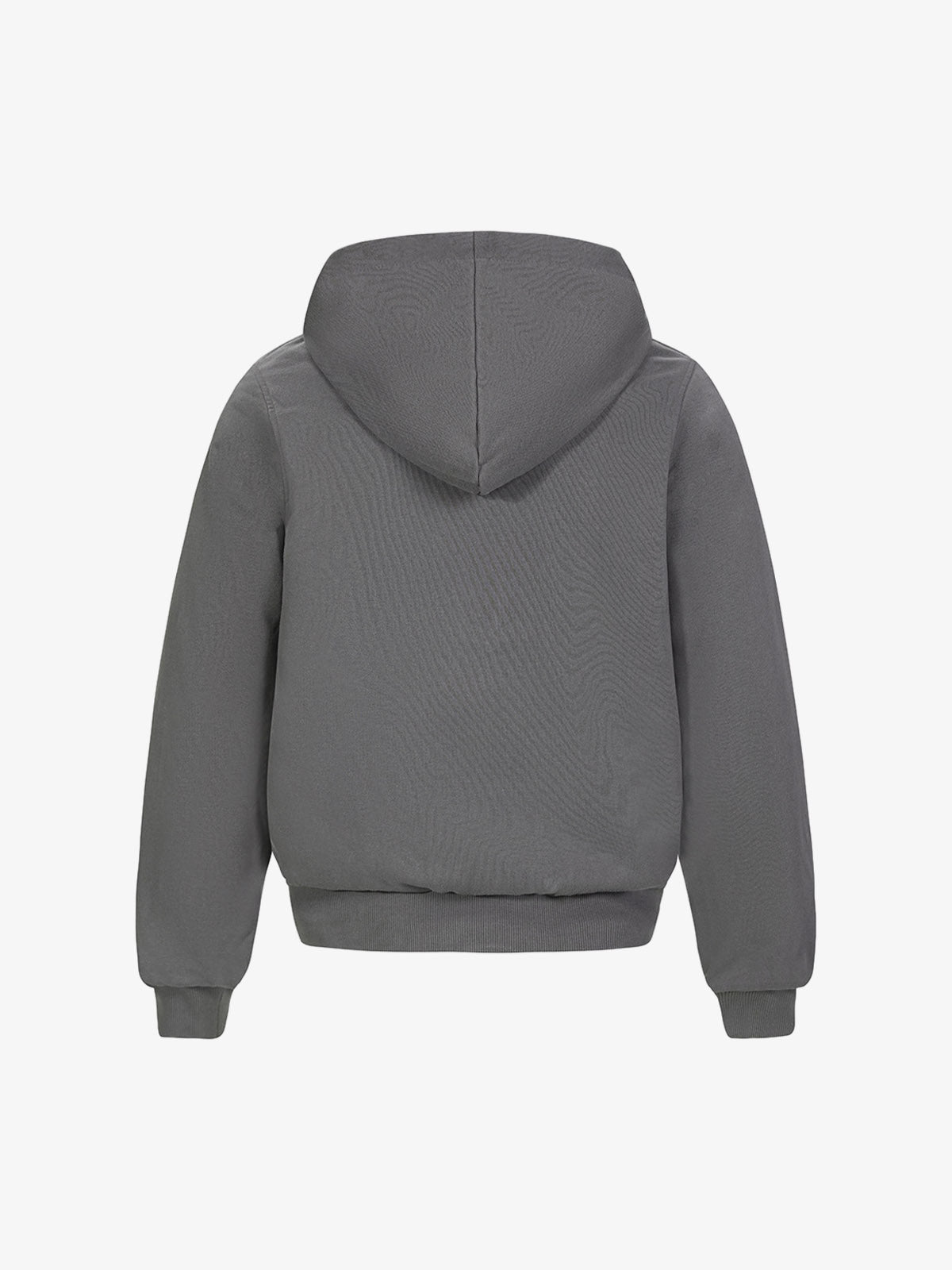 Retro Rock Print Character Zipper Hooded Sweatshirt