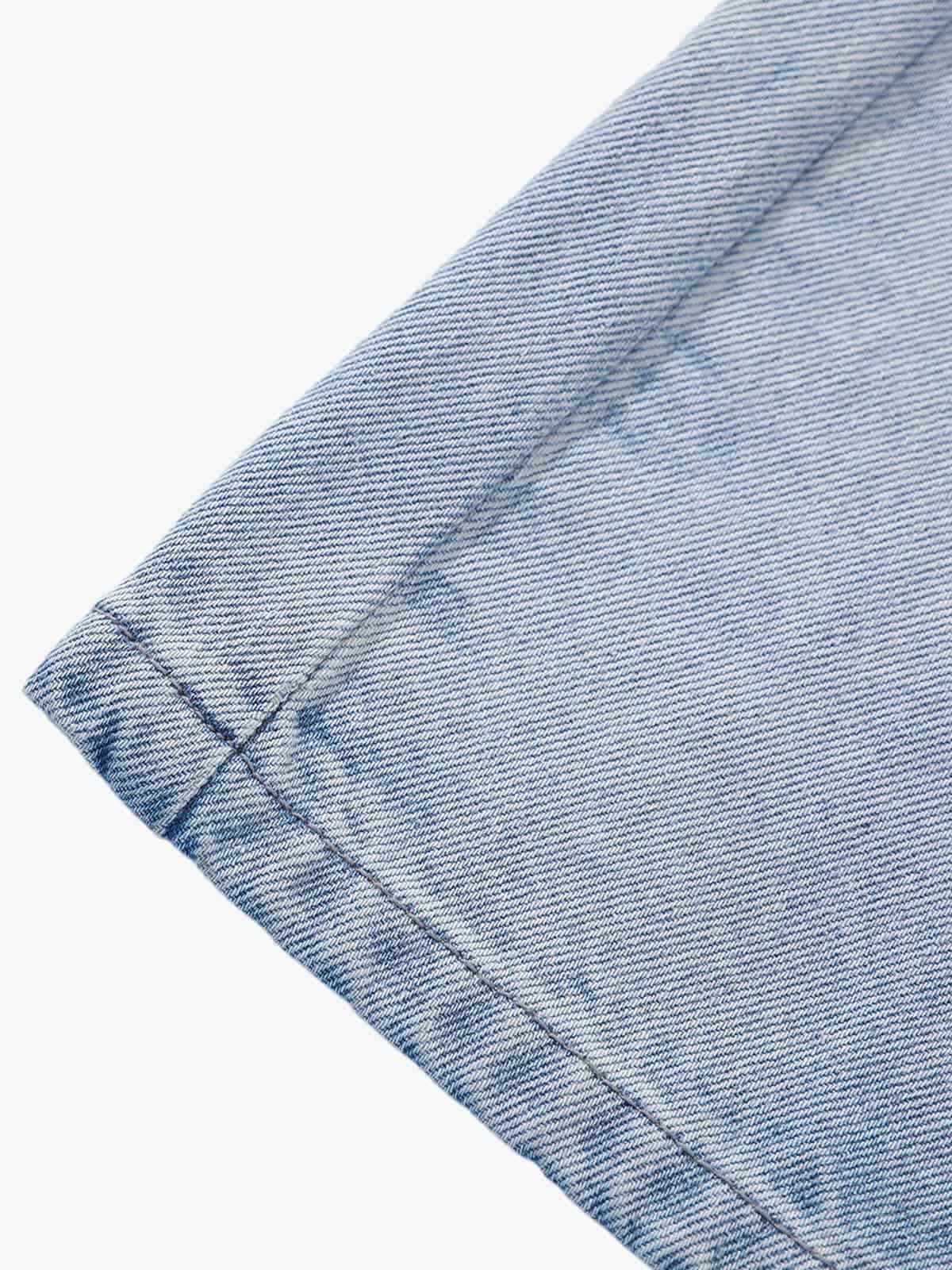 High-Waisted Wide-Leg Cargo Pants with Unique Pocket Design