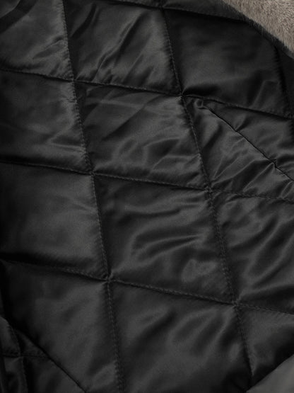 Stylish Winter Bomber Jacket with Faux Fur Collar - Perfect for Cold Weather