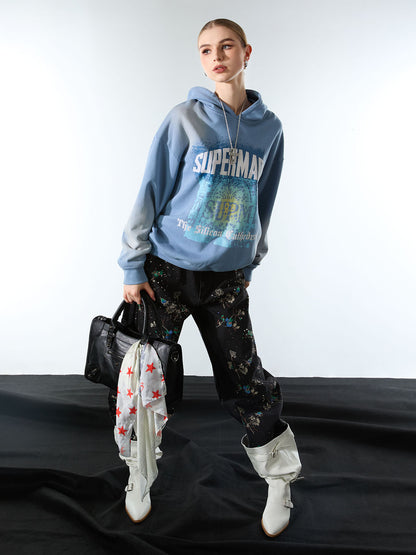 SUPM Dark Ombre Cathedral Hoodie