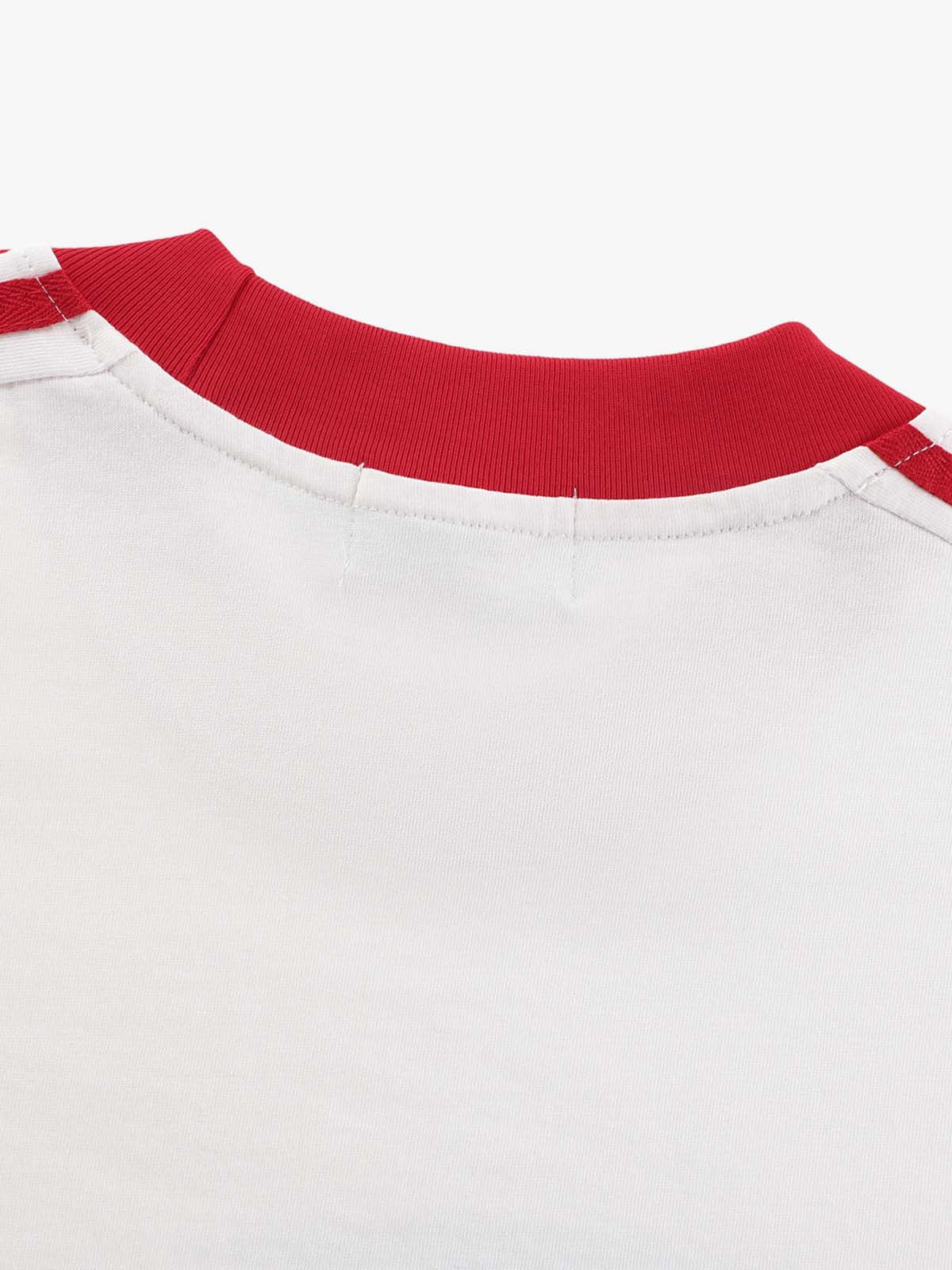 Sporty Long Sleeve Top with Bold Number Design for Active Enthusiasts