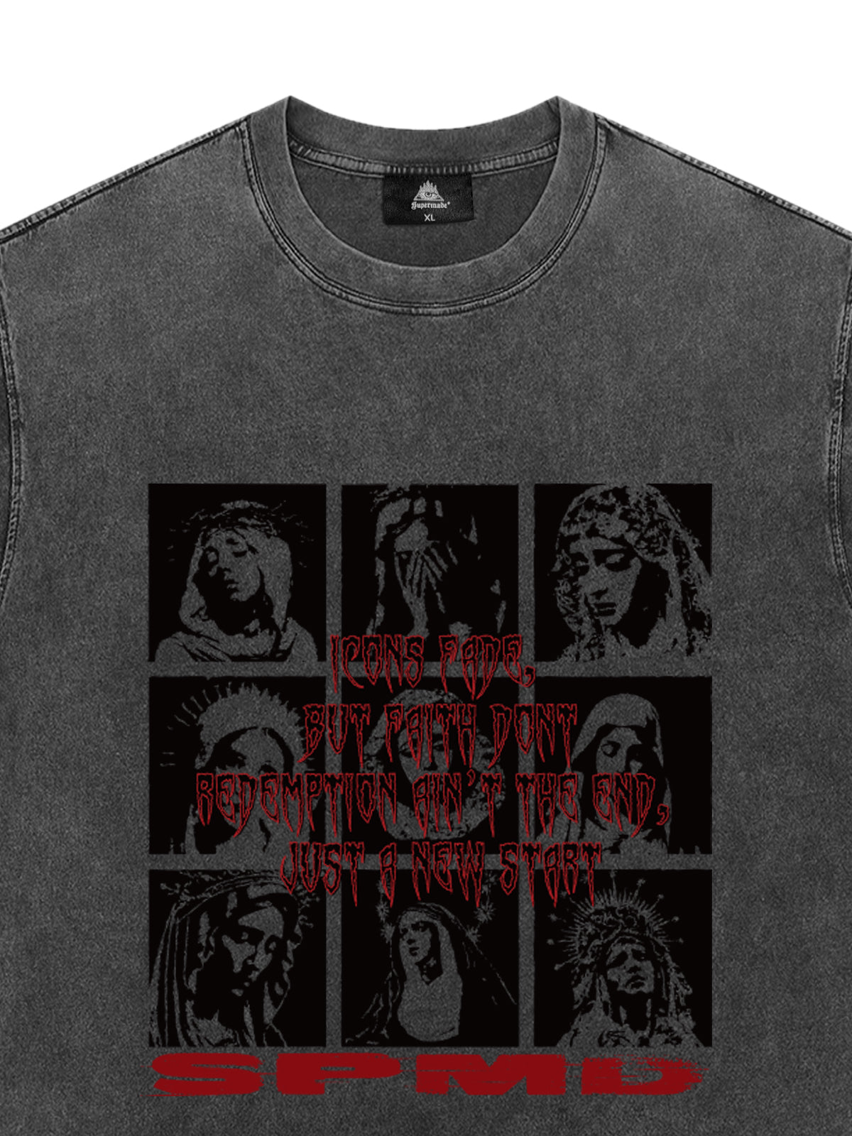 Original Saint Slogan Graphic T-Shirt