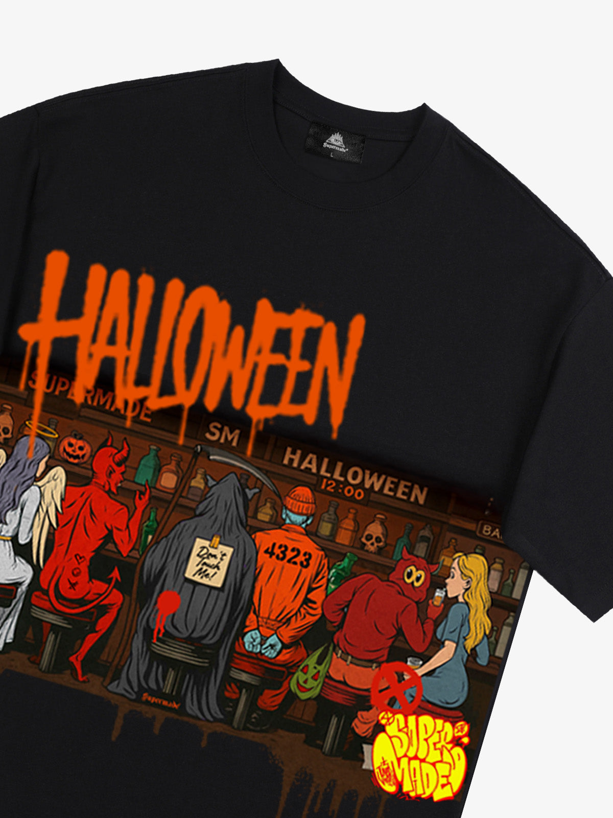 Thesupermade Halloween Pub Party T-shirt