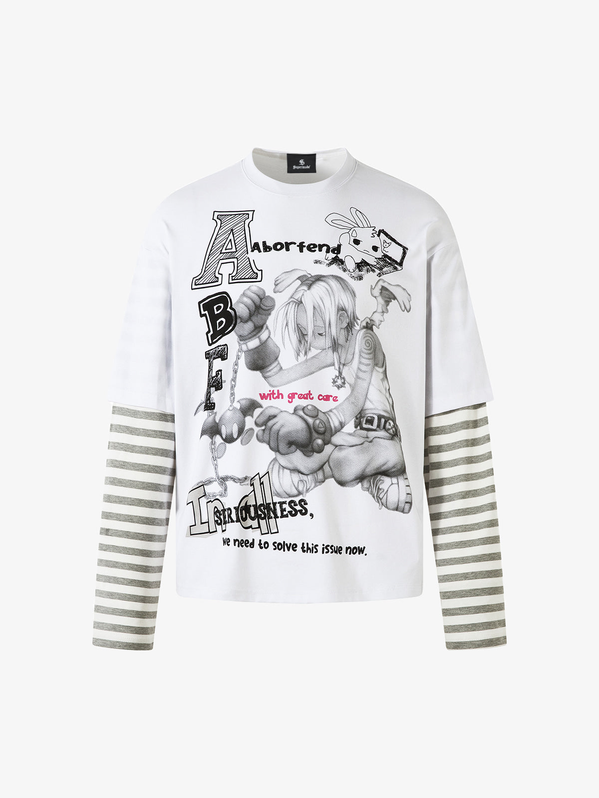 Skull Pattern Knit Sweater for Casual and Festive Wear