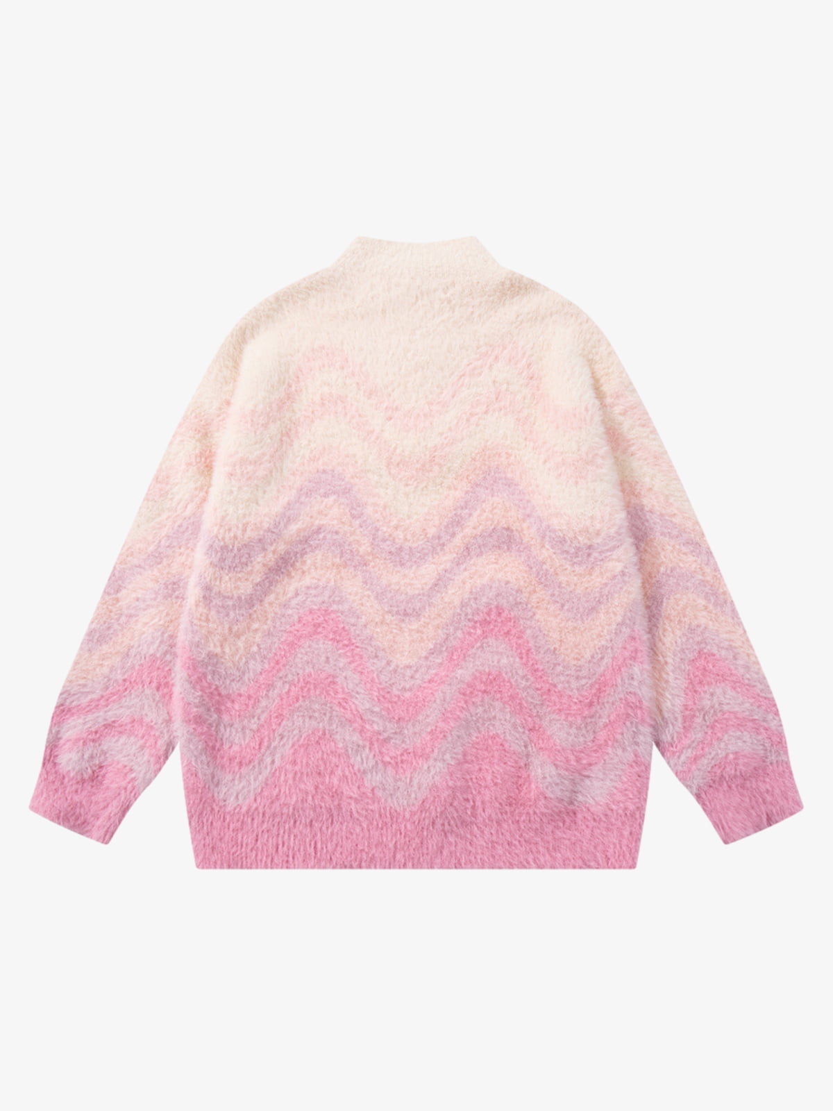 Cozy Pink Patterned Sweater for Women - Perfect for Fall and Winter Outfits