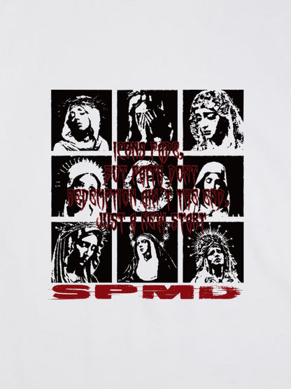 Original Saint Slogan Graphic T-Shirt