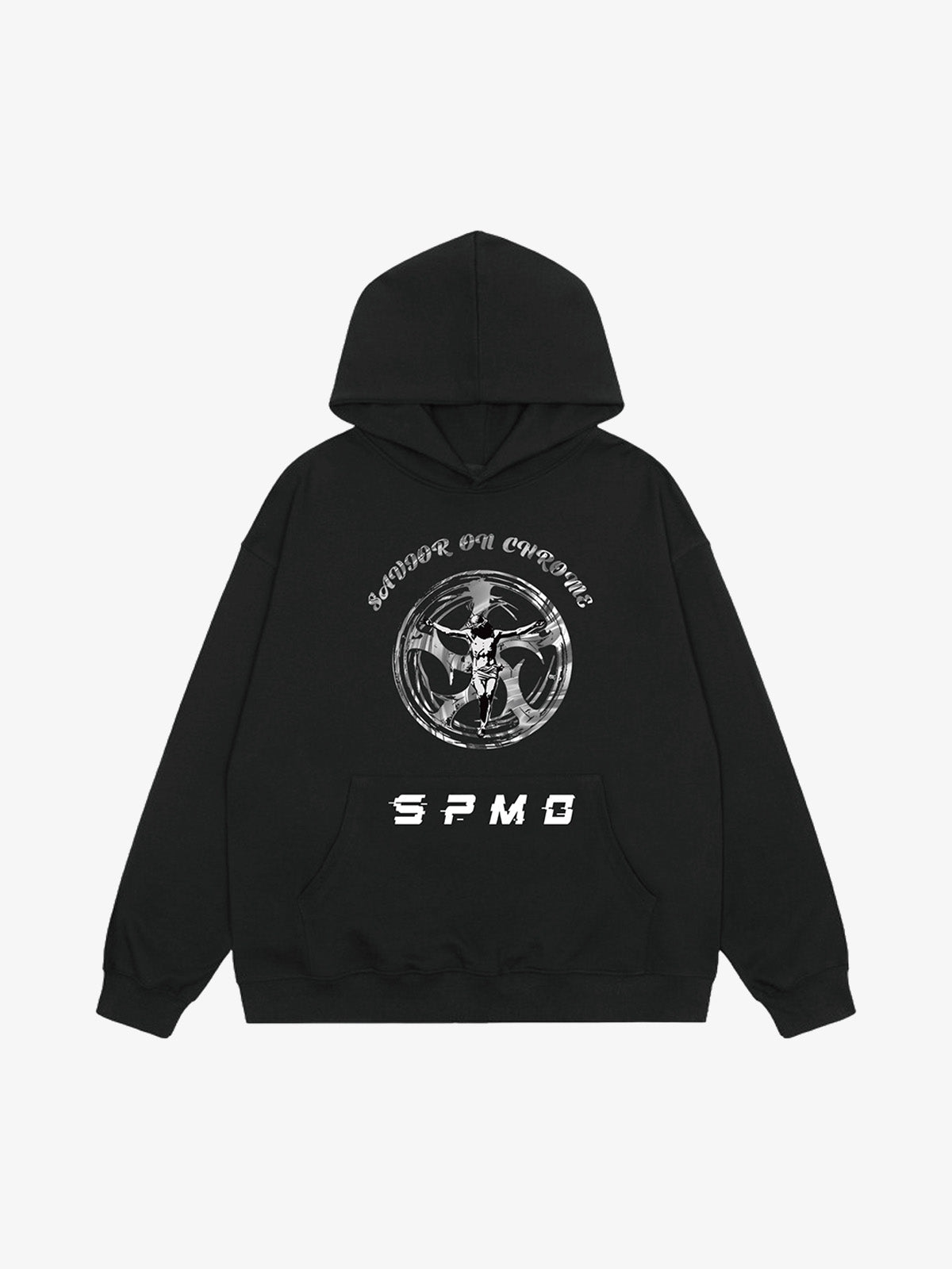 SAVIOR ON CHROME Graphic Hoodie