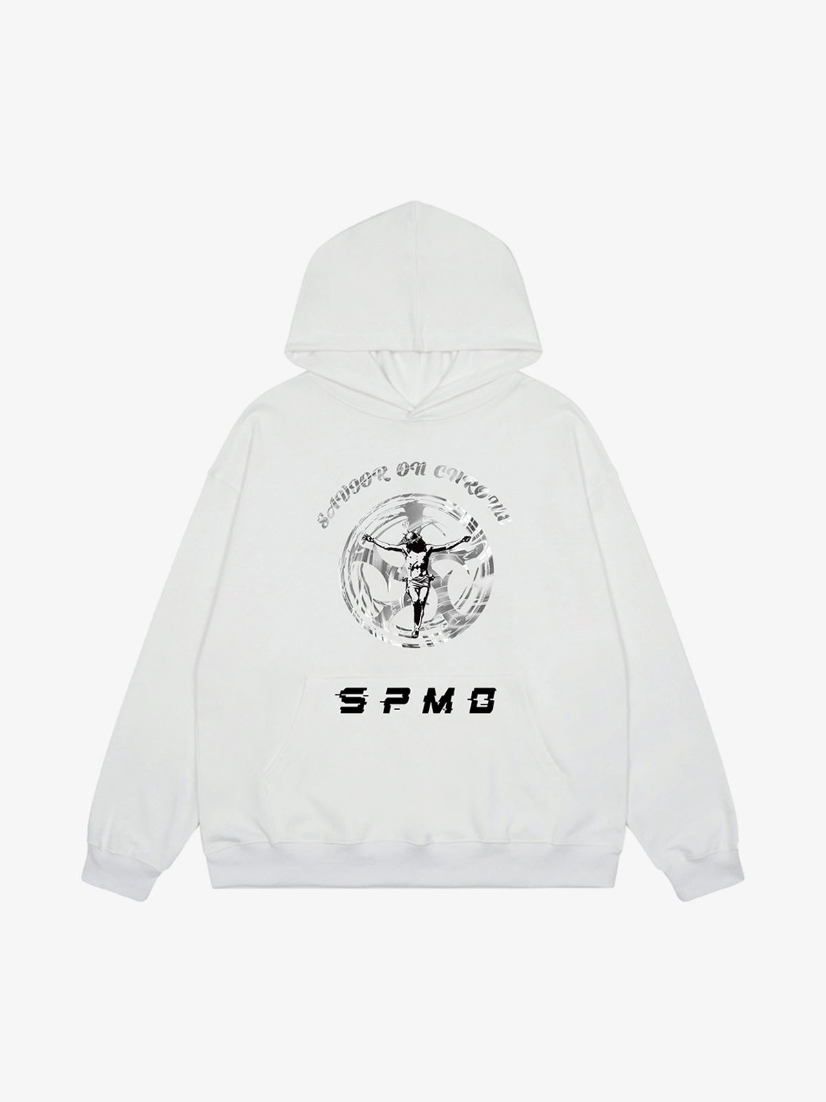 SAVIOR ON CHROME Graphic Hoodie