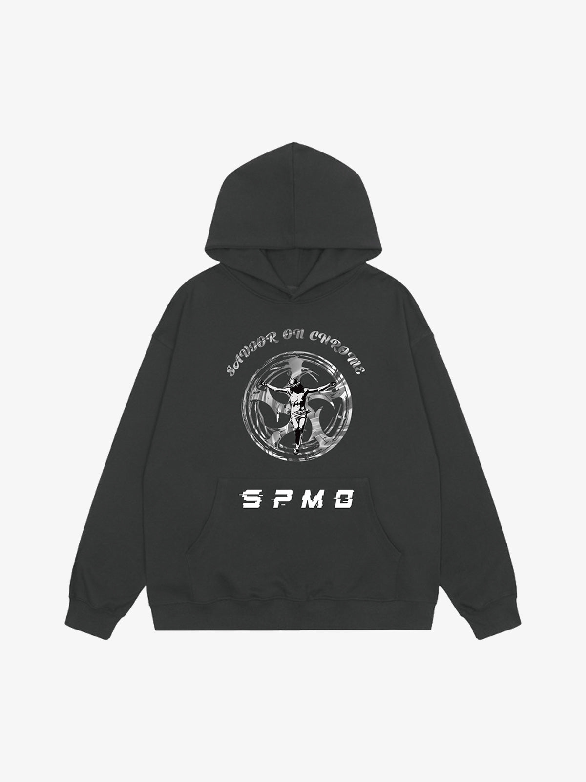 SAVIOR ON CHROME Graphic Hoodie