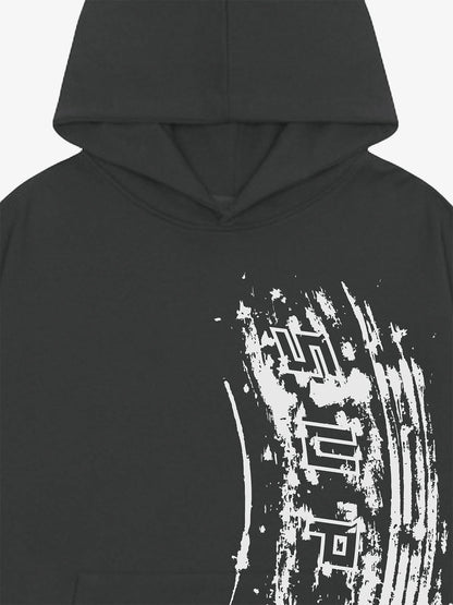 SUPM Tire track pattern design Hoodie