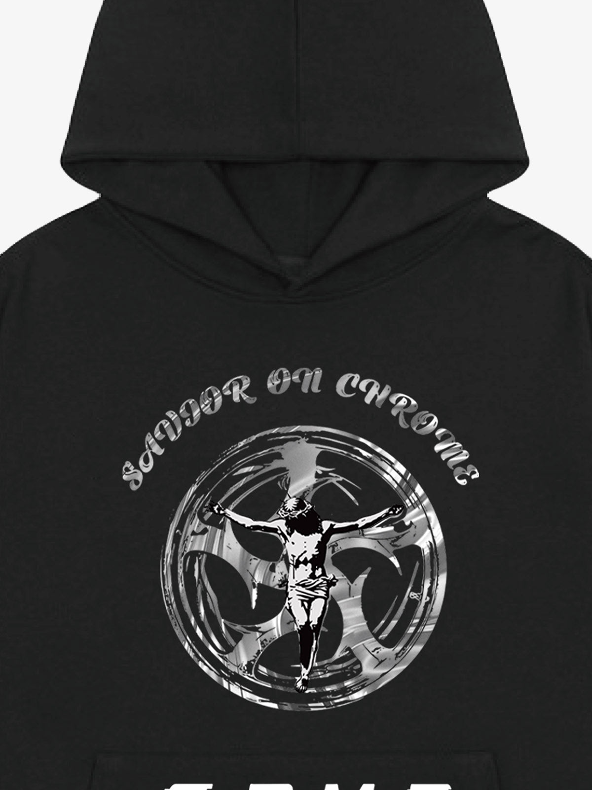 SAVIOR ON CHROME Graphic Hoodie
