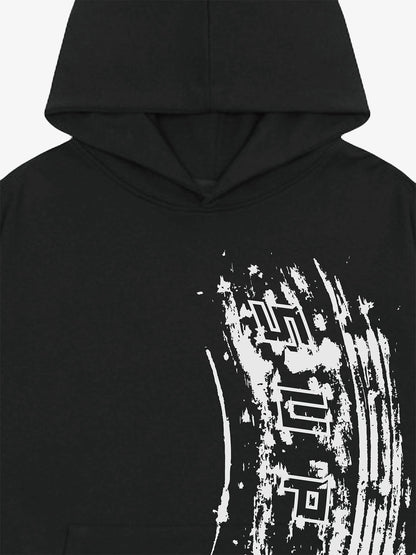 SUPM Tire track pattern design Hoodie