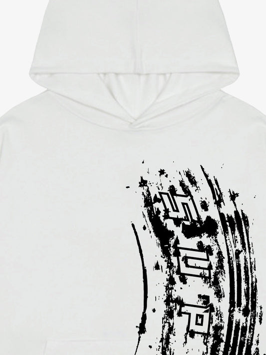 SUPM Tire track pattern design Hoodie