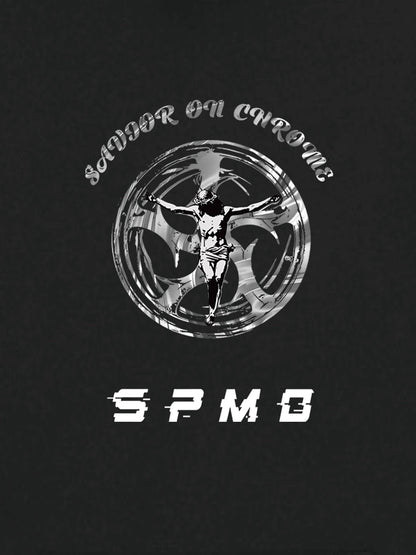 SAVIOR ON CHROME Graphic Hoodie