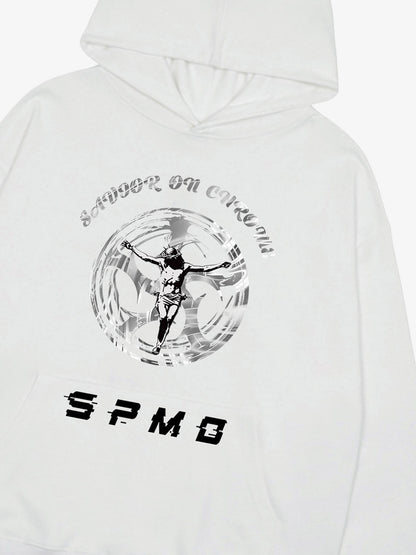 SAVIOR ON CHROME Graphic Hoodie