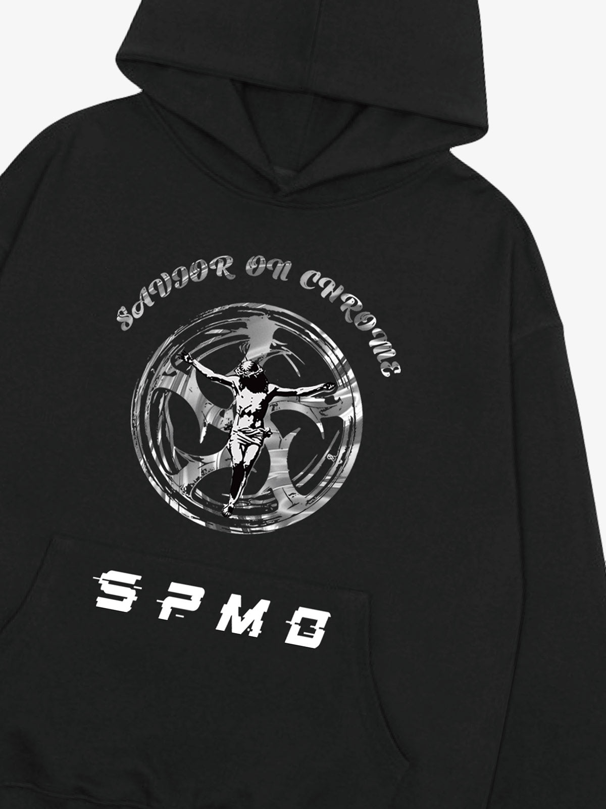 SAVIOR ON CHROME Graphic Hoodie