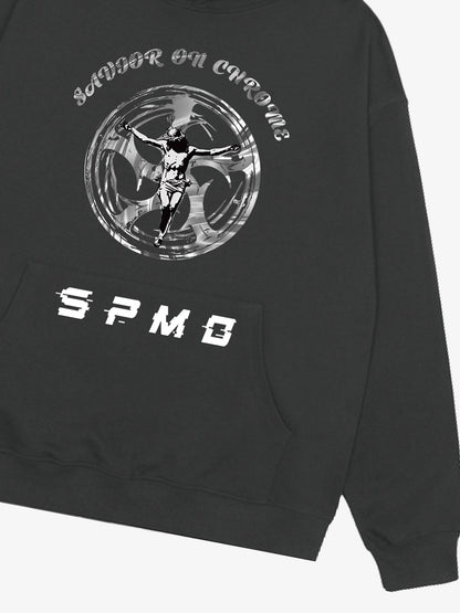 SAVIOR ON CHROME Graphic Hoodie