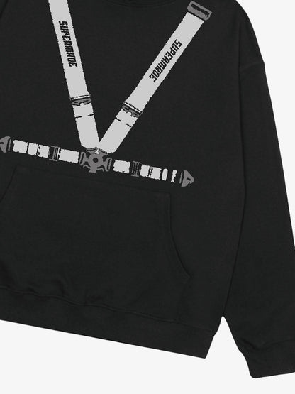 Racing seat belt Design Hoodie