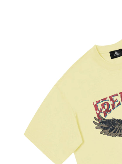 Original Freedom Eagle Print T-shirt